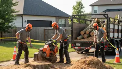 Stump removal service in Spokane, WA for tree care and yard cleanup