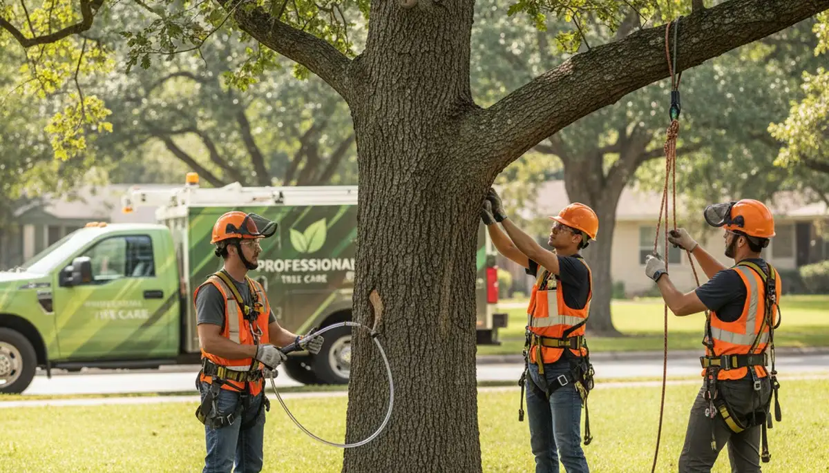 Arbor Tree Care treating diseased trees in Spokane, WA for fungal issues, rot, and tree decline