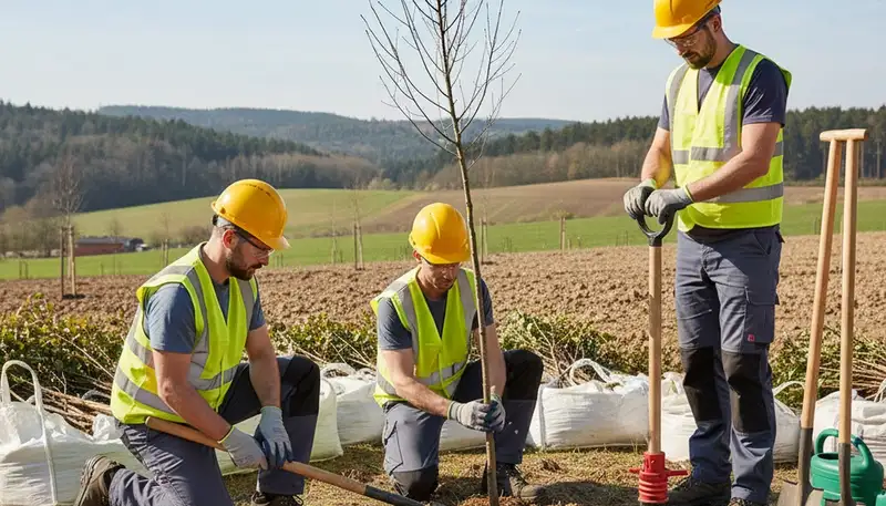 Tree planting service in Spokane, WA choosing the right tree for a property site