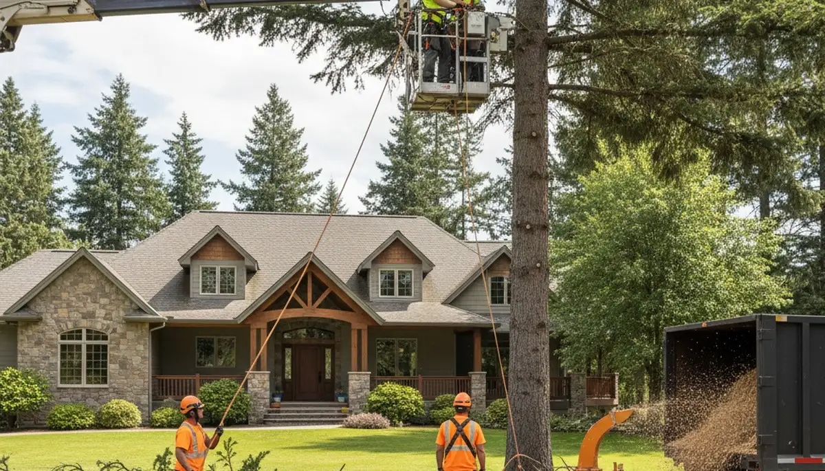 Spokane, WA tree service team providing professional tree removal and trimming services