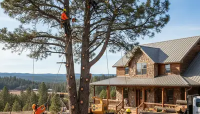 Tree service crew serving Spokane, WA with professional tree removal and trimming services